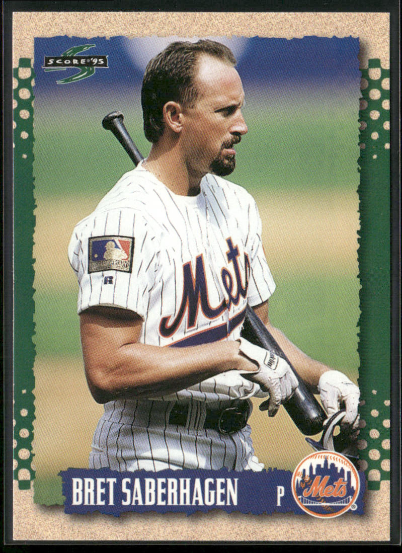 Bret Saberhagen 1995 Score #21 New York Mets