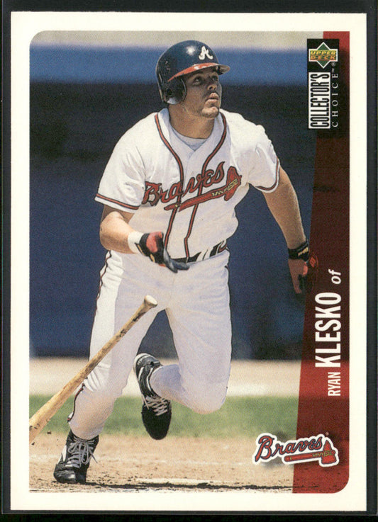 Ryan Klesko 1996 Collector's Choice #460 Atlanta Braves