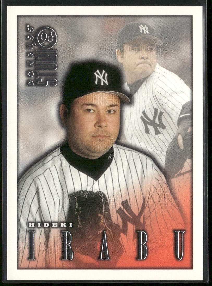 Hideki Irabu 1998 Studio #18 New York Yankees