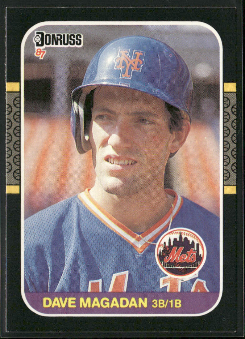 Dave Magadan 1987 Donruss #575 RC New York Mets