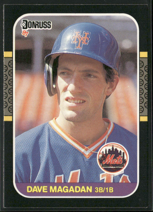 Dave Magadan 1987 Donruss #575 RC New York Mets
