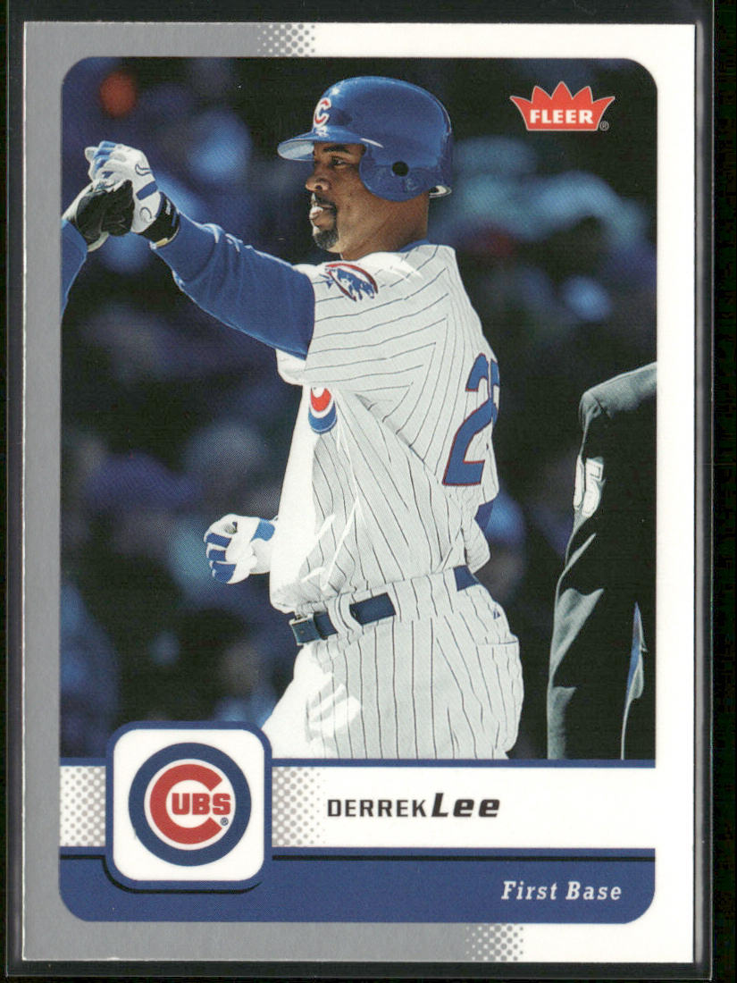 Derrek Lee 2006 Fleer Glossy Silver #99 Chicago Cubs