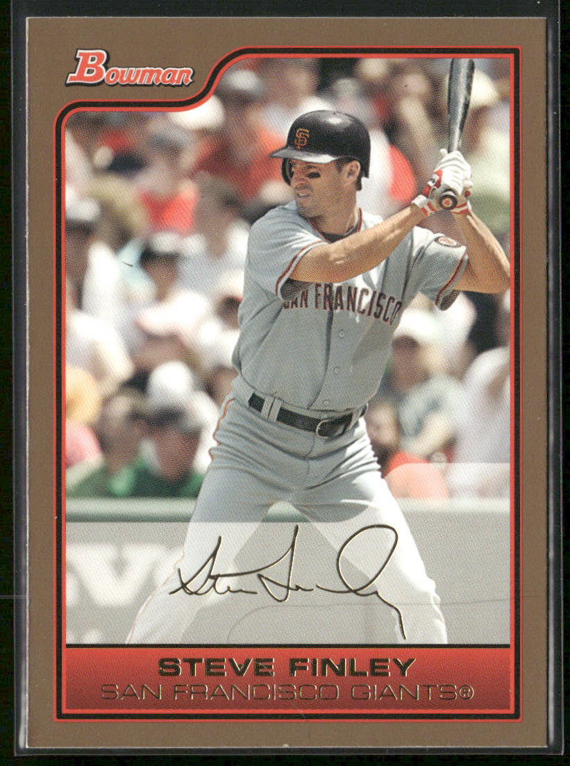 Steve Finley 2006 Bowman Gold #38 San Francisco Giants