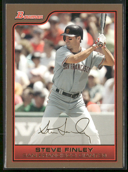 Steve Finley 2006 Bowman Gold #38 San Francisco Giants