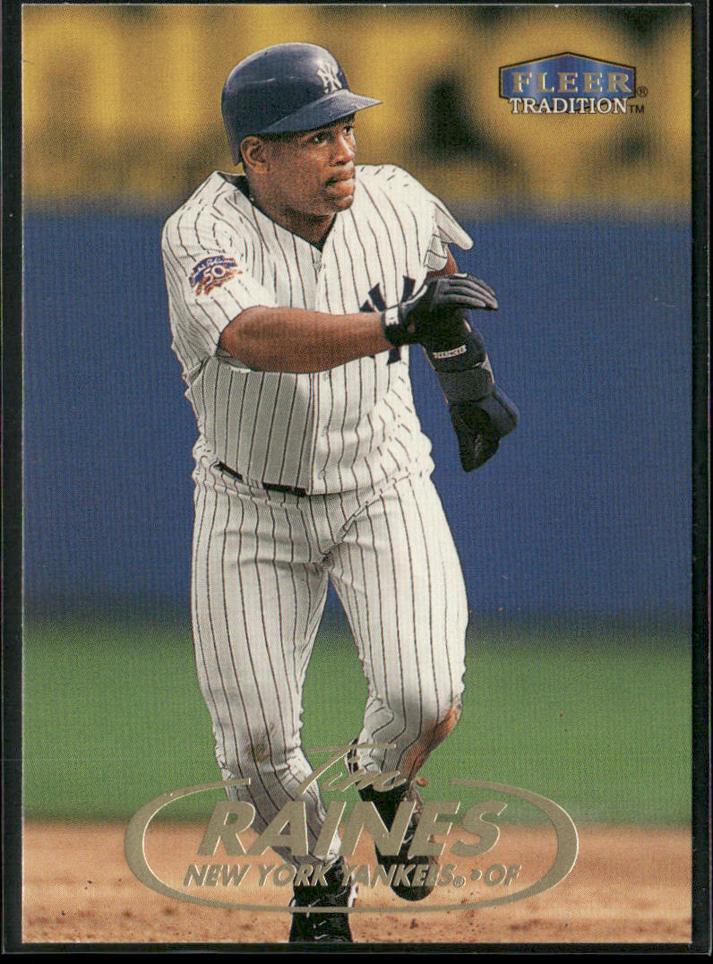 Tim Raines 1998 Fleer Tradition #437 New York Yankees