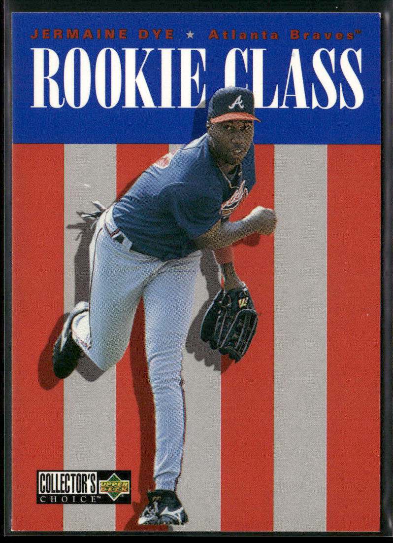 Jermaine Dye 1996 Collector's Choice #437 Atlanta Braves
