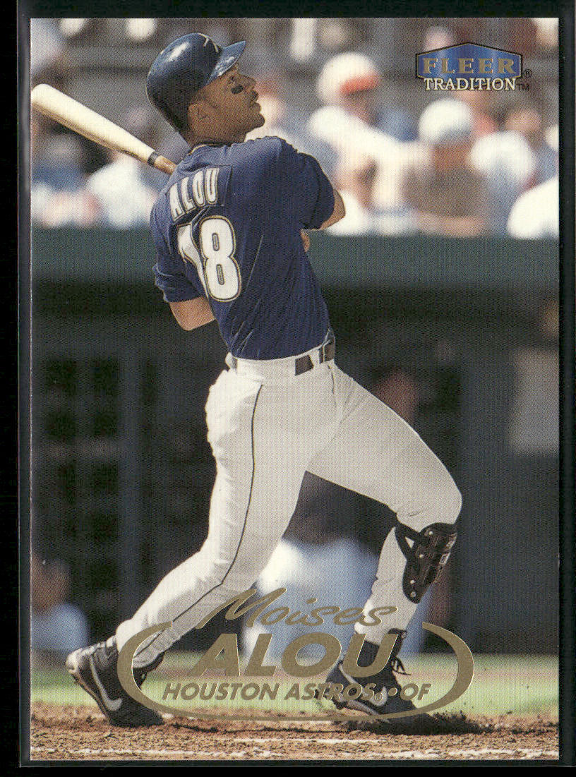 Moises Alou 1998 Fleer Tradition #367 Houston Astros
