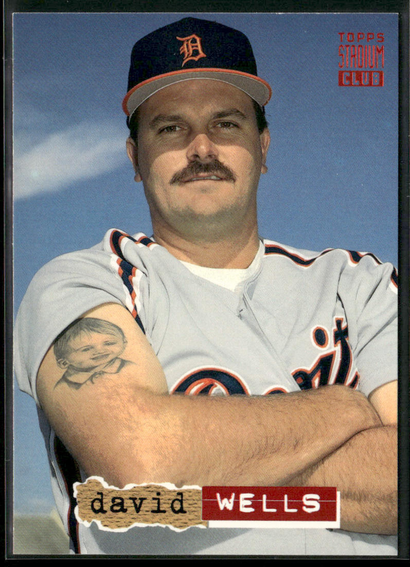 David Wells 1994 Stadium Club #617 Detroit Tigers