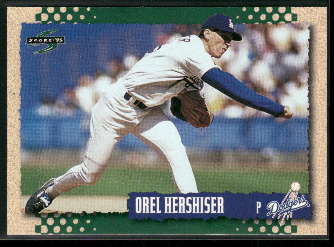 Orel Hershiser 1995 Score #238 Los Angeles Dodgers