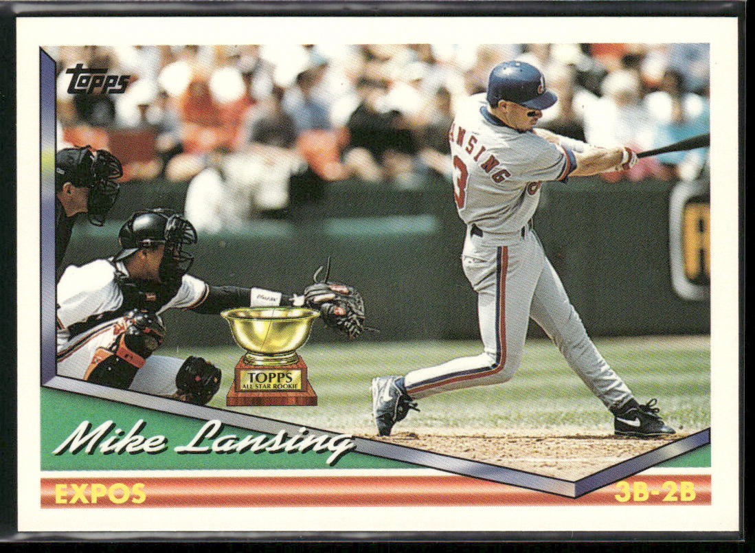 Mike Lansing 1994 Topps #287 Montreal Expos