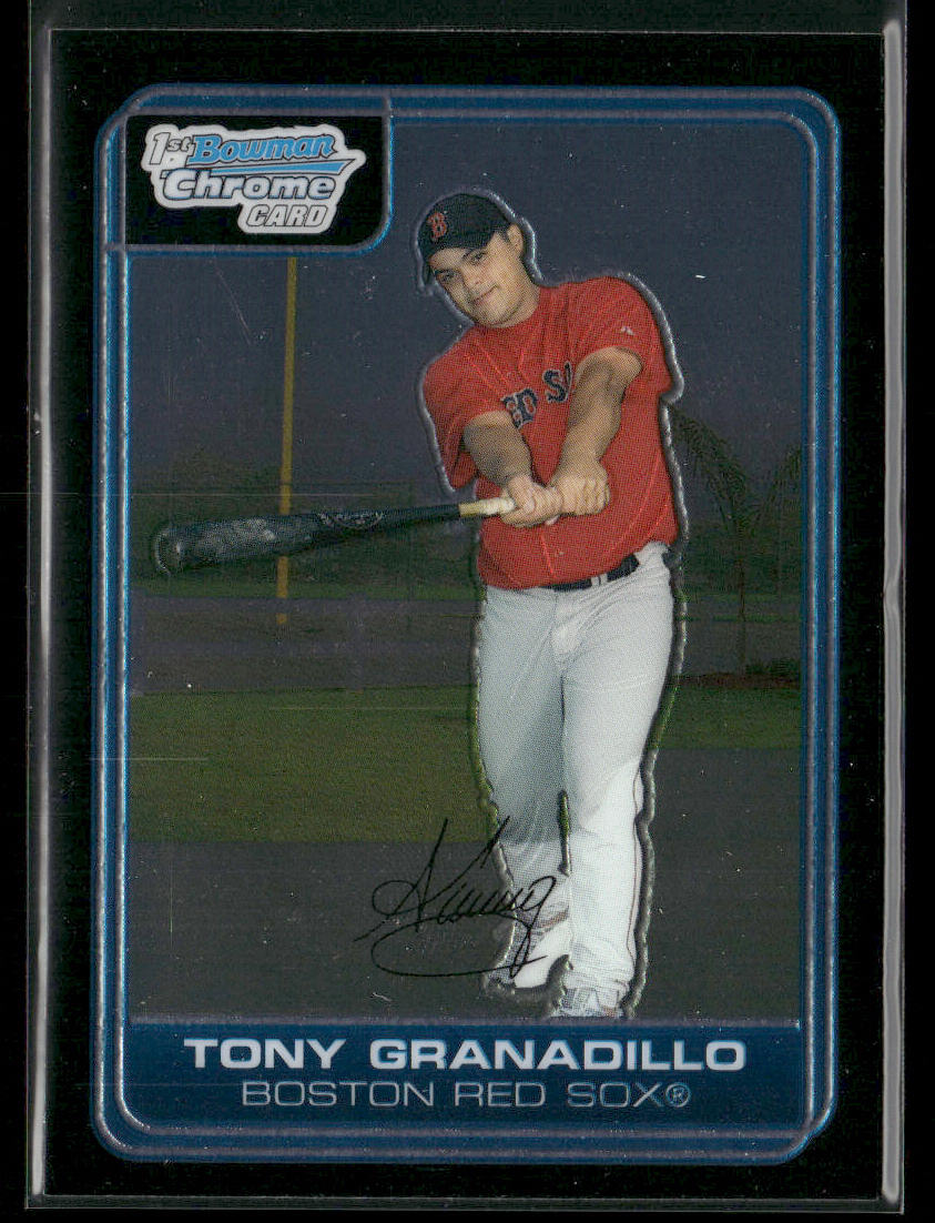 Tony Granadillo 2006 Bowman Chrome Prospects #BC82 Boston Red Sox