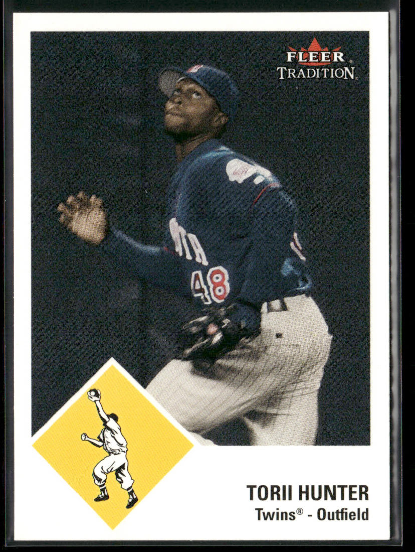 Torii Hunter 2003 Fleer Tradition Update #U48 Minnesota Twins