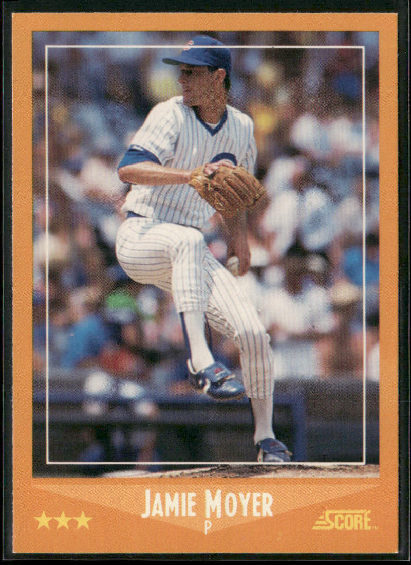 Jamie Moyer 1988 Score #573 Chicago Cubs