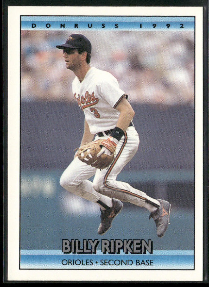 Billy Ripken 1992 Donruss #734b Baltimore Orioles