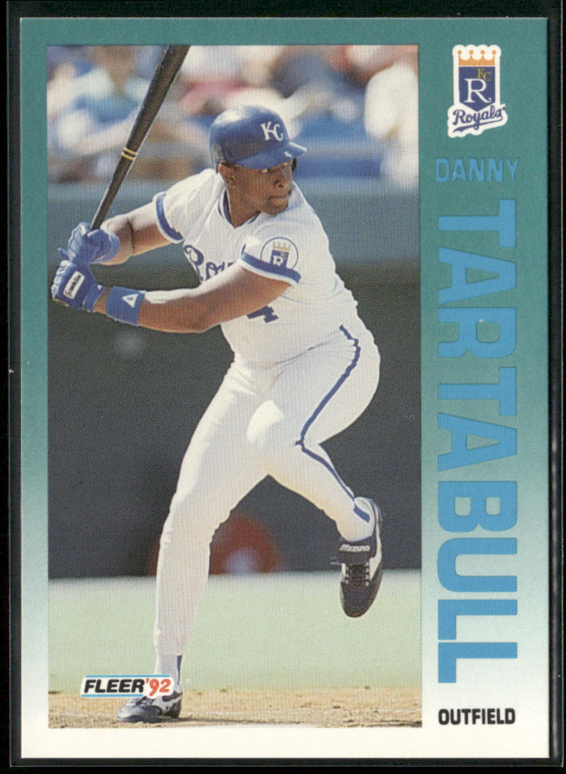 Danny Tartabull 1992 Fleer #171b Kansas City Royals