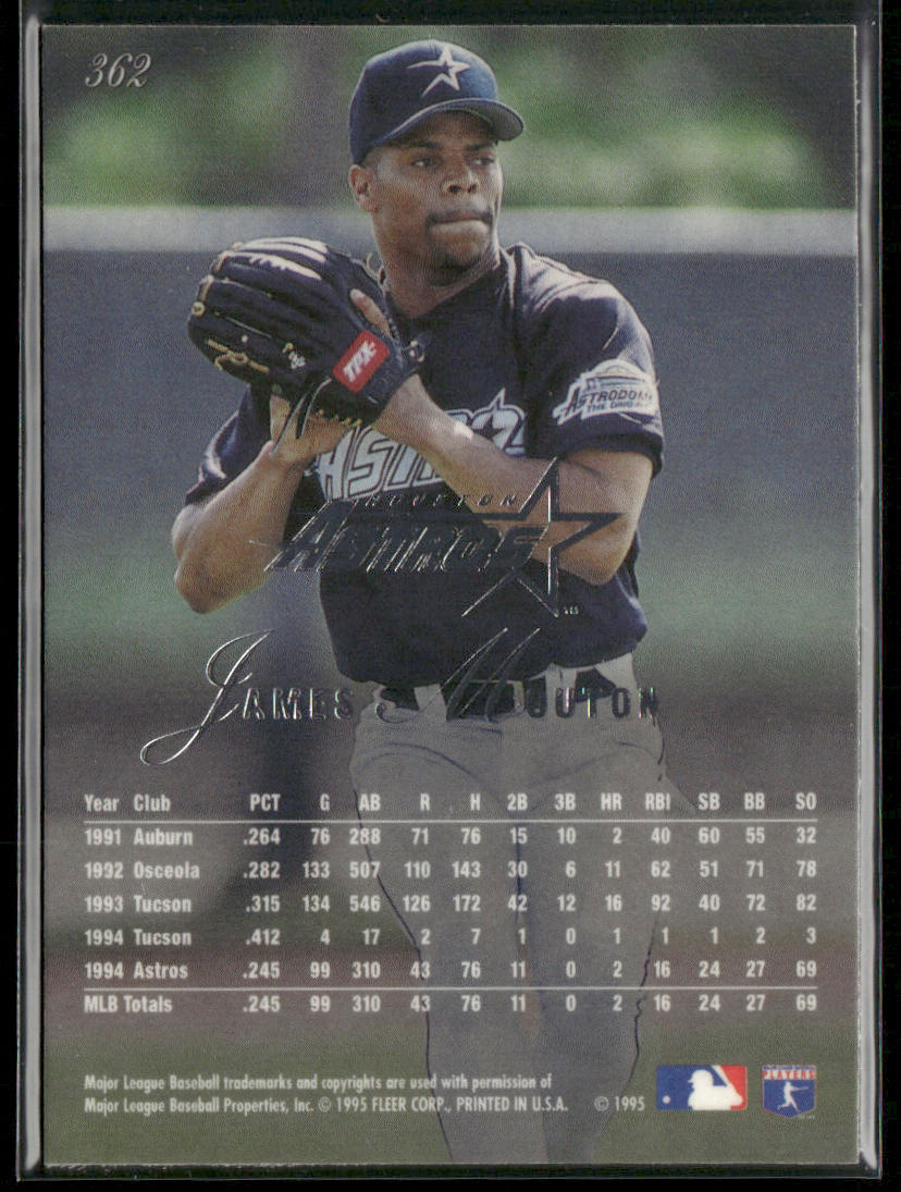 James Mouton 1995 Flair #362 Houston Astros