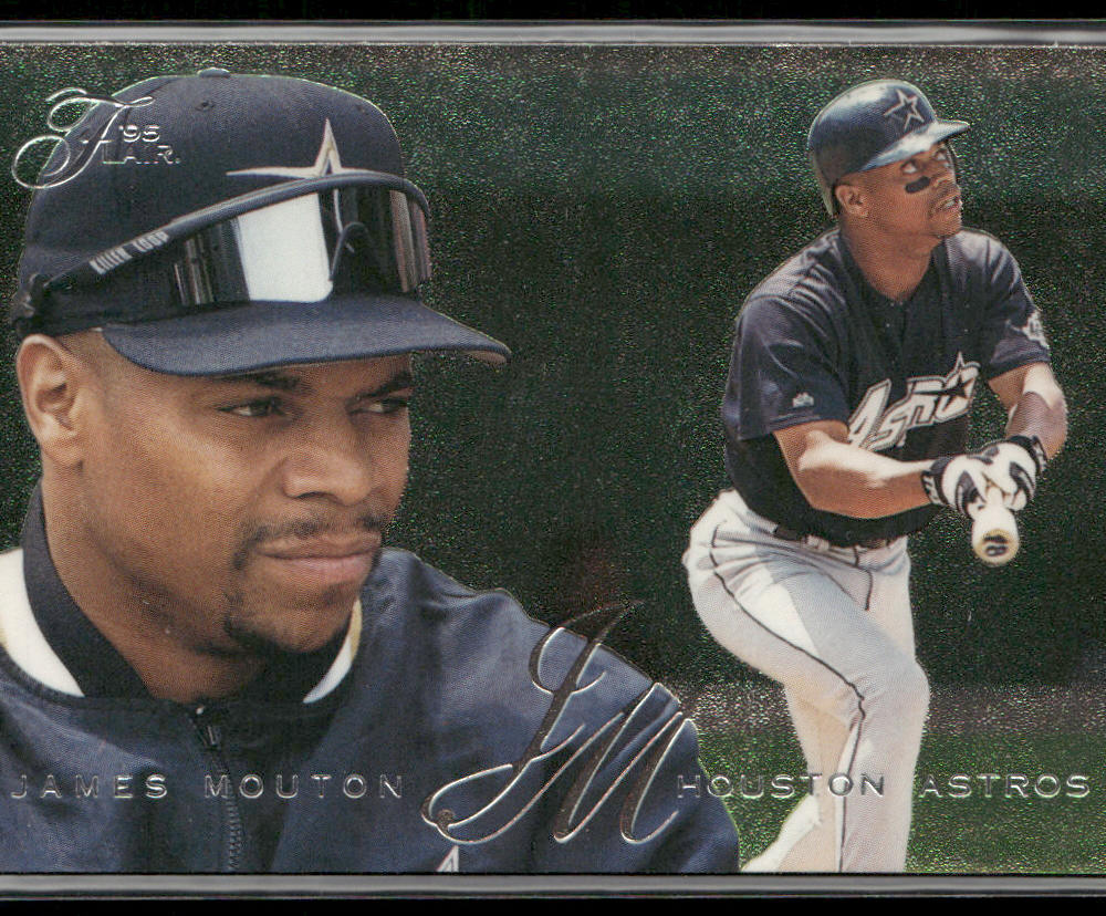 James Mouton 1995 Flair #362 Houston Astros