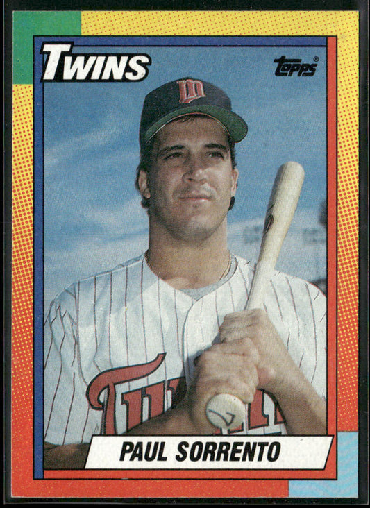 Paul Sorrento 1990 Topps Traded #119T RC Minnesota Twins