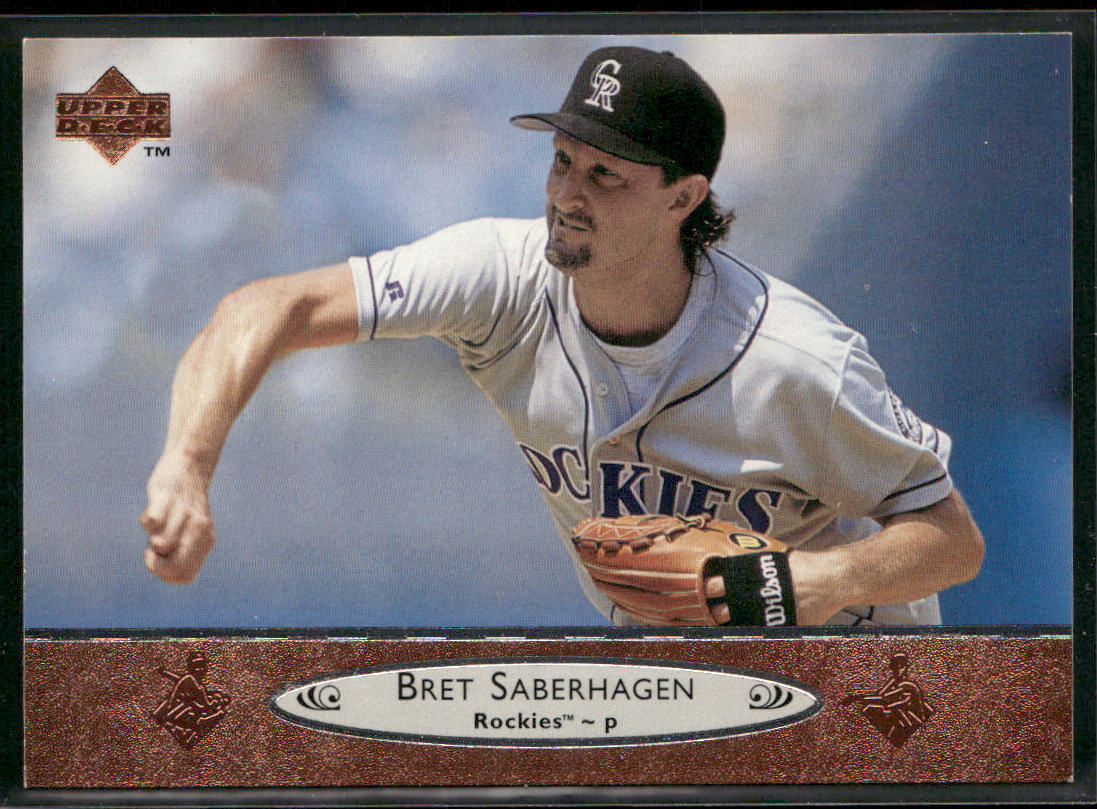 Bret Saberhagen 1996 Upper Deck #61 Colorado Rockies