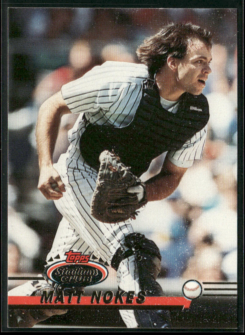 Matt Nokes 1993 Stadium Club #189 New York Yankees