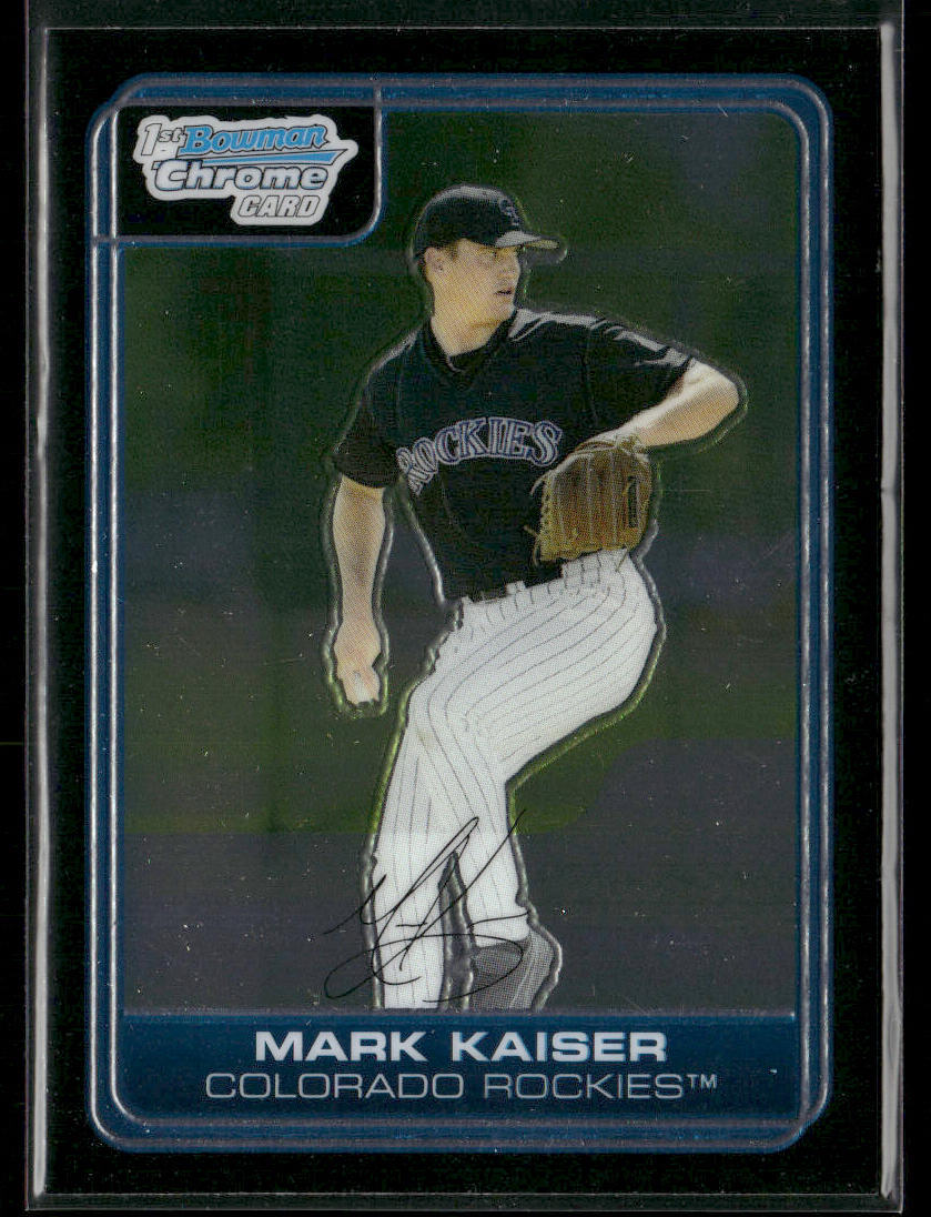 Marc Kaiser 2006 Bowman Chrome Prospects #BC32 Colorado Rockies