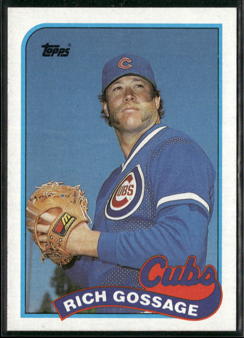 Rich Gossage 1989 Topps #415 Chicago Cubs