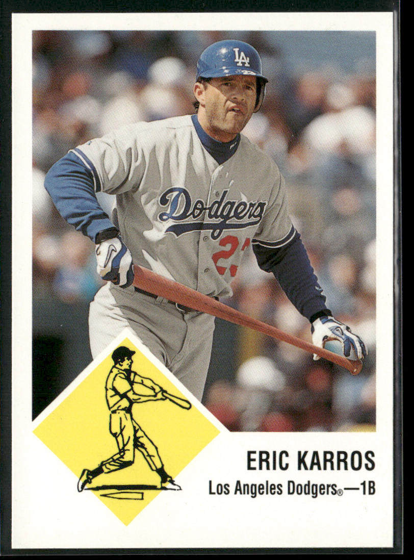 Eric Karros 1998 Fleer Tradition Vintage #99 Los Angeles Dodgers