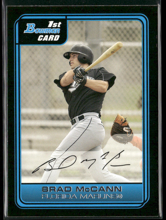 Brad McCann 2006 Bowman Prospects #B83 Florida Marlins