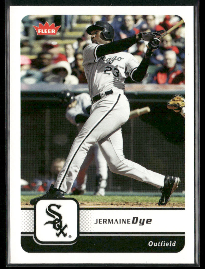 Jermaine Dye 2006 Fleer #377 Chicago White Sox