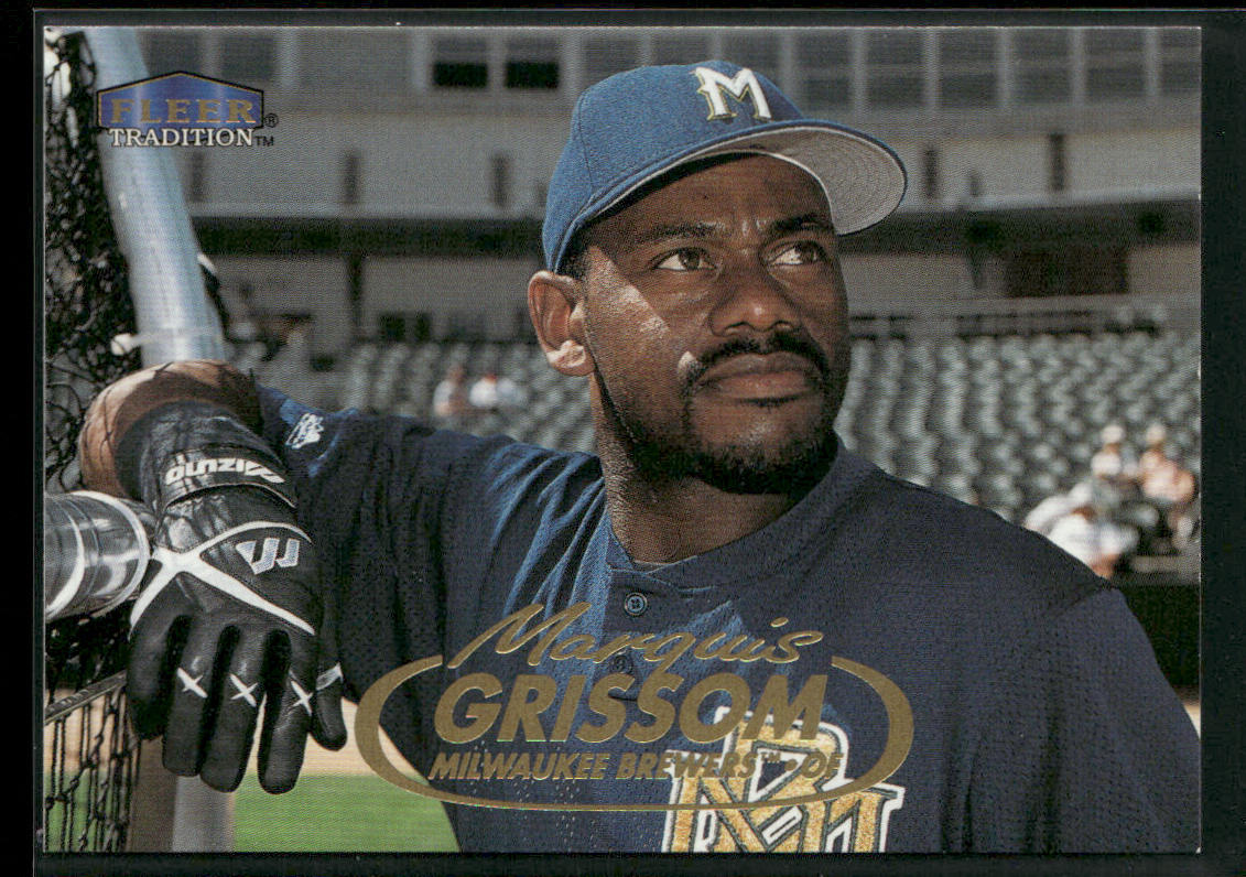 Marquis Grissom 1998 Fleer Tradition #365 Milwaukee Brewers