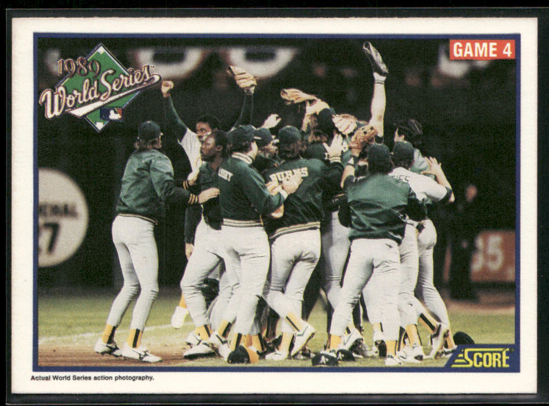 World Series Game 1990 Score #703