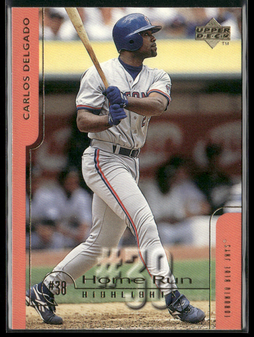 Carlos Delgado 1999 Upper Deck Challengers for 70 #78 Toronto Blue Jays