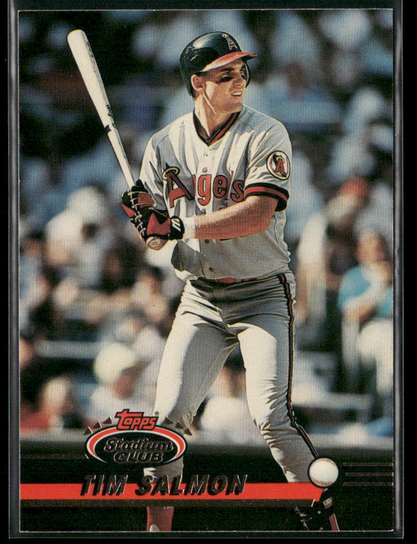 Tim Salmon 1993 Stadium Club #249 California Angels
