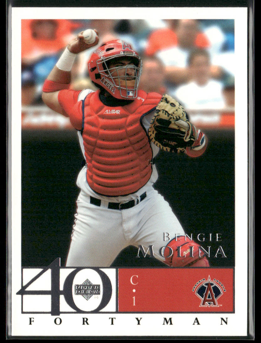 Bengie Molina 2003 Upper Deck 40-Man #10 Anaheim Angels