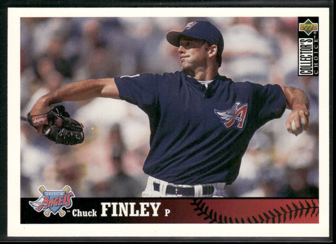 Chuck Finley 1997 Collector's Choice #256 Anaheim Angels