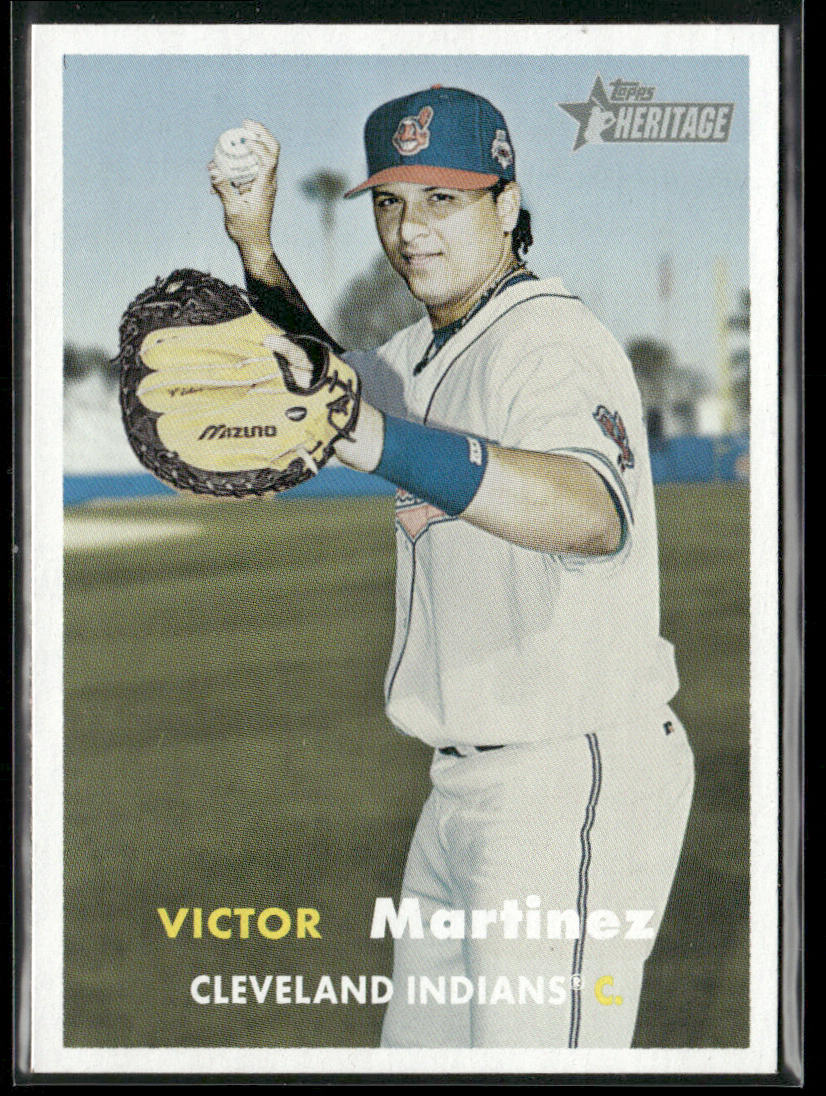 Victor Martinez 2005 Bowman Heritage #79 Cleveland Indians