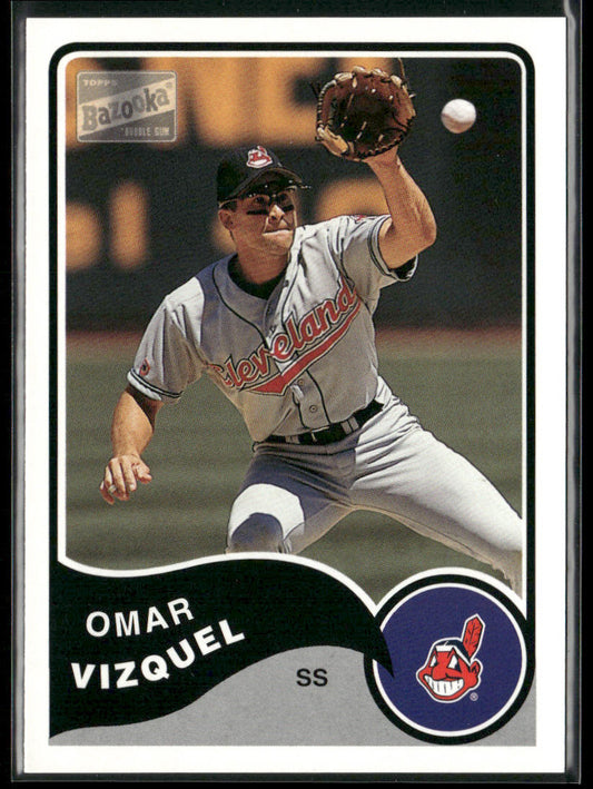 Omar Vizquel 2003 Bazooka #68 Cleveland Indians