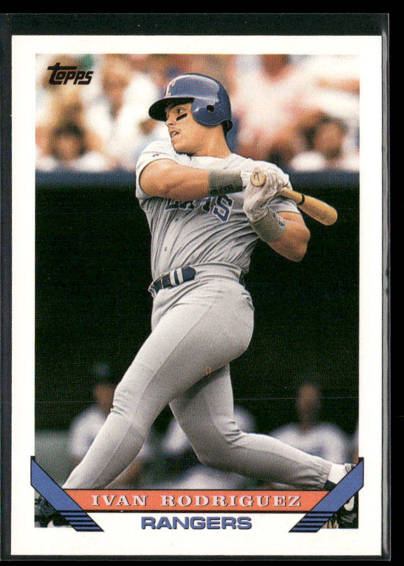Ivan Rodriguez 1993 Topps #360 Texas Rangers
