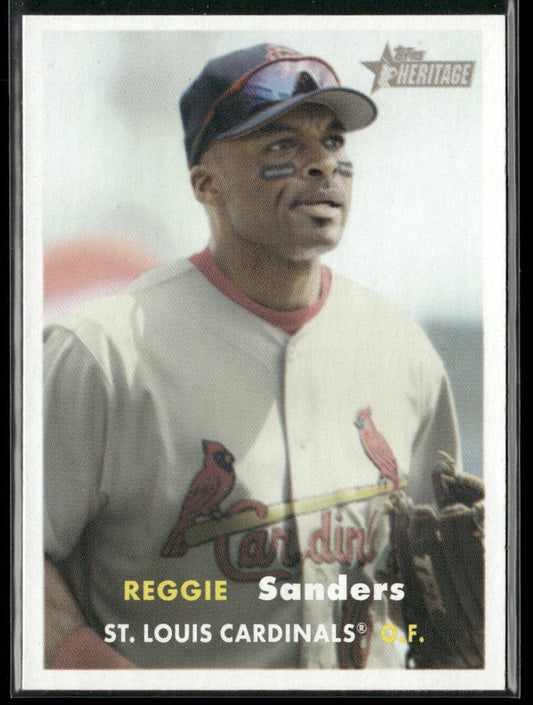 Reggie Sanders 2006 Topps Heritage #415 St. Louis Cardinals