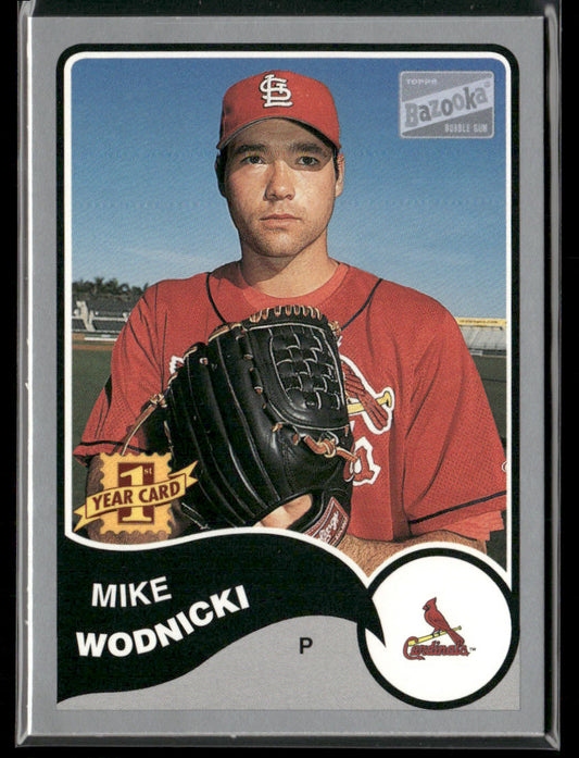 Mike Wodnicki 2003 Bazooka Silver #121 RC St. Louis Cardinals