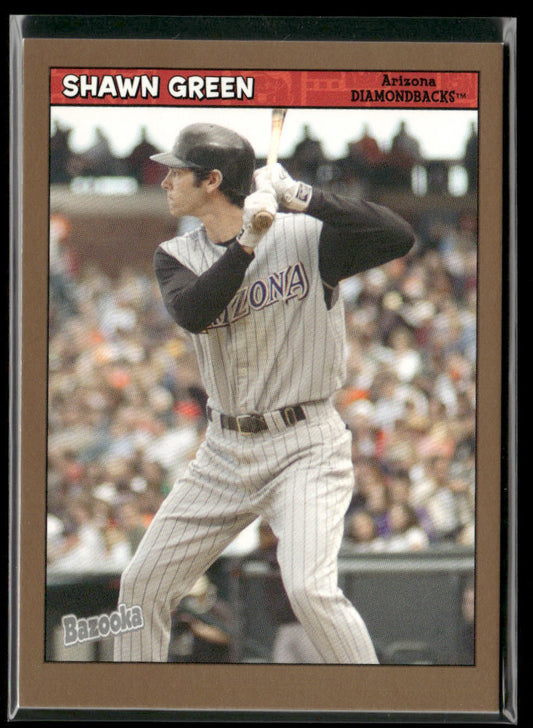 Shawn Green 2006 Bazooka Gold Chunks #91 Arizona Diamondbacks