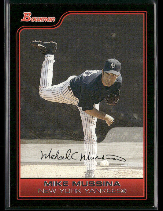 Mike Mussina 2006 Bowman #141 New York Yankees