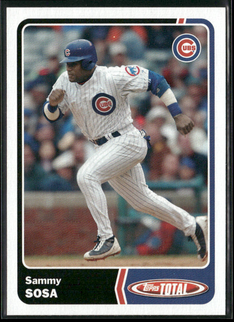 Sammy Sosa 2003 Topps Total #500 Chicago Cubs