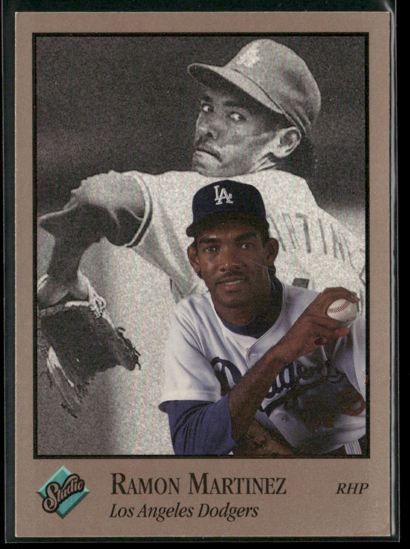 Ramon Martinez 1992 Studio #46 Los Angeles Dodgers