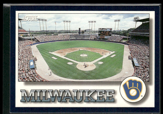 Milwaukee Brewers 1994 Score #324 Milwaukee Brewers