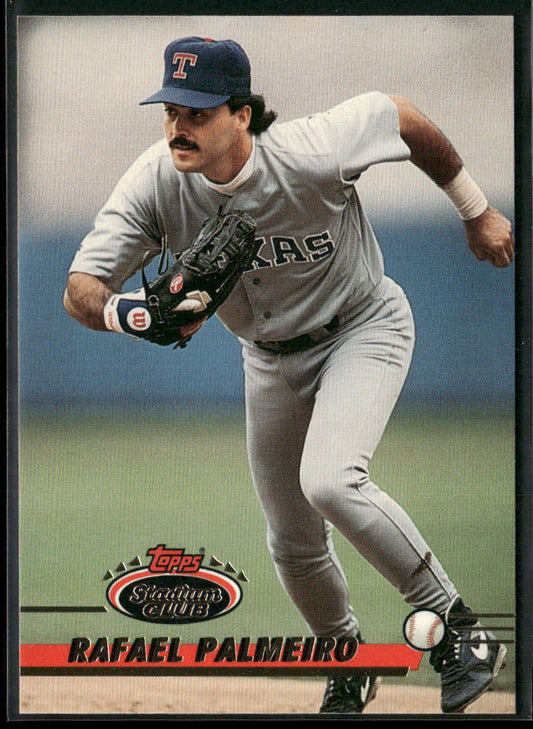 Rafael Palmeiro 1993 Stadium Club #115 Texas Rangers