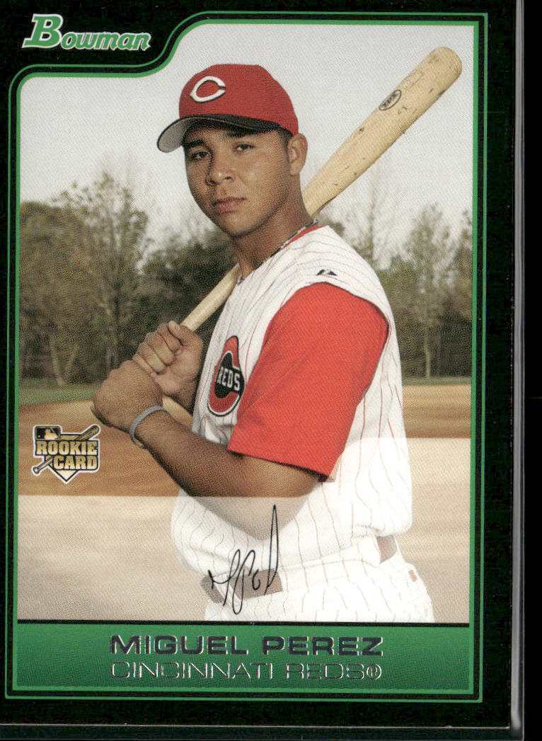 Miguel Perez 2006 Bowman #212 Cincinnati Reds