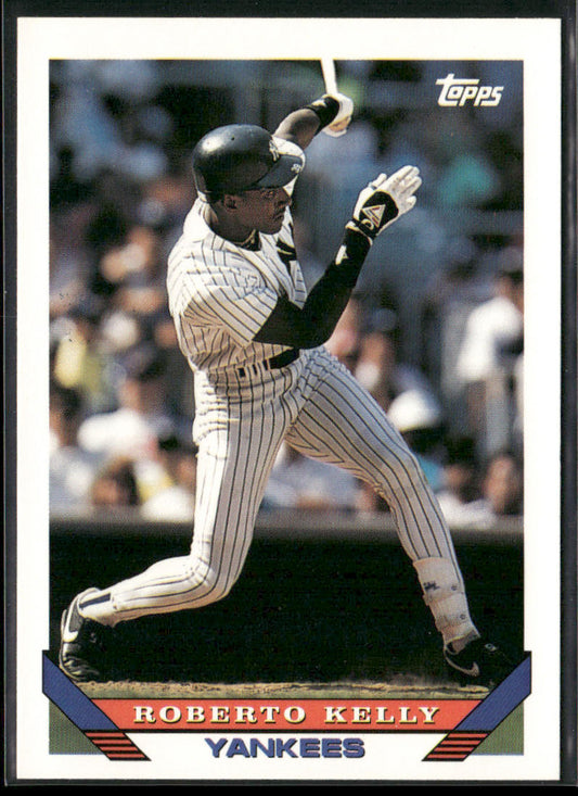Roberto Kelly 1993 Topps #60 New York Yankees