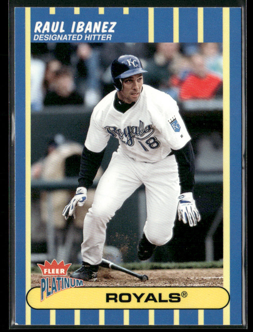 Raul Ibanez 2003 Fleer Platinum #163 Kansas City Royals