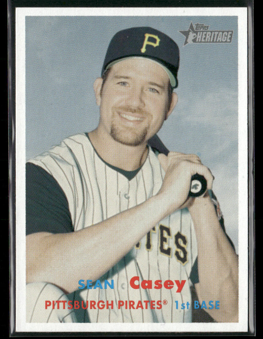 Sean Casey 2006 Topps Heritage #9 Pittsburgh Pirates